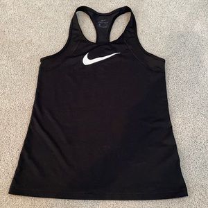 Women’s black Nike Dri-Fit tank top